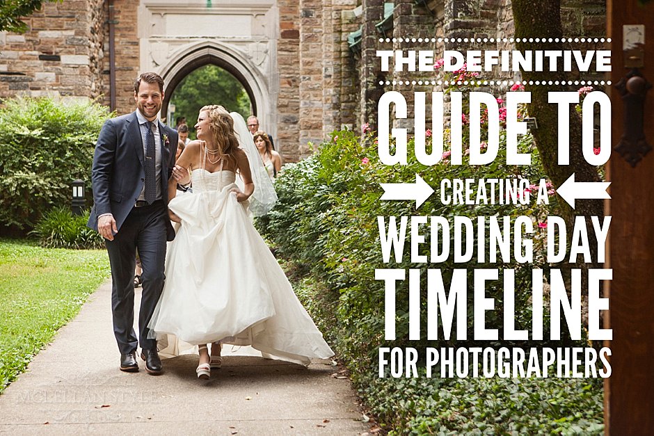 The Definitive Guide to Creating a Wedding Day Timeline For Photographers