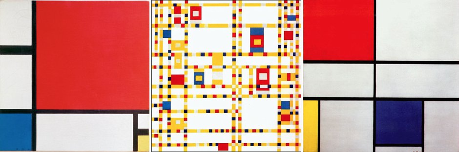 Mondrian for Kids Art Lesson